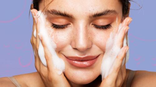 آموزش قدم به قدم پاکسازی صورت